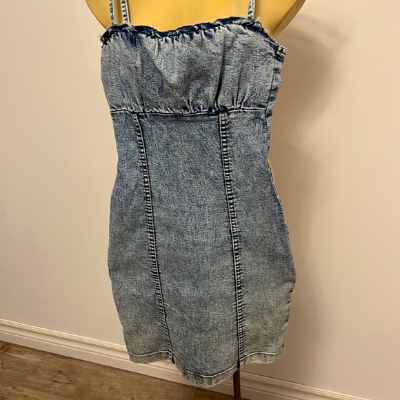 BNWT Denim Mini Dress - Picture 3 of 6
